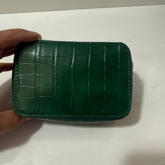 Trish McEvoy Makeup Planner, dark green Green Croc-Embossed. In New conditions - Picture 6 of 12
